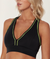 Onzie Hyper Beam Bra - Black Lemonade