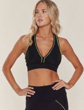Onzie Hyper Beam Bra - Black Lemonade Onzie Hyper Beam Bra - Black Lemonade