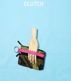 ANDI Urban Clutch - Black Leopard Pop Pink ANDI Urban Clutch - Black Leopard Pop Pink