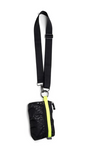 ANDI Urban Clutch - Black Leopard Pop Yellow ANDI Urban Clutch - Black Leopard Pop Yellow