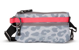 ANDI Urban Clutch - White Leopard Pop Pink ANDI Urban Clutch - White Leopard Pop Pink