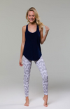 Onzie Glossy Flow Top - Navy Onzie Glossy Flow Top - Navy