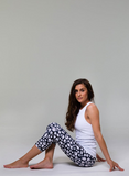 Onzie Long X Back Tank - White Waffle Onzie Long X Back Tank - White Waffle