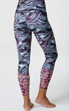 Onzie Graphic High Rise Midi Legging - Mother Nature Onzie Graphic High Rise Midi Legging - Mother Nature