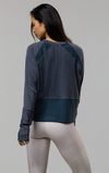 Onzie Pullover Long Sleeve Crewe - Slate Gray Onzie Pullover Long Sleeve Crewe - Slate Gray