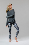 Onzie Tulip Long Sleeve Top - Metal Onzie Tulip Long Sleeve Top - Metal