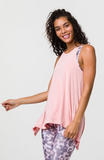 Onzie Tie Back Tank - Salmon Onzie Tie Back Tank - Salmon