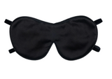 THIS IS SILK - Dual Strap Eye Mask in Noir THIS IS SILK - Dual Strap Eye Mask in Noir