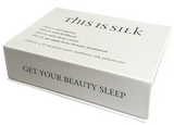 THIS IS SILK - Dual Strap Eye Mask in Noir THIS IS SILK - Dual Strap Eye Mask in Noir