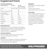 Willpowders Bovine Collagen Peptides