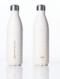 BBBYO FUTURE BOTTLE + CARRY COVER - STAINLESS STEEL INSULATED BOTTLE - 750 ML - SHIBORI PRINT