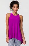 Onzie Tie Back Tank - Orchid